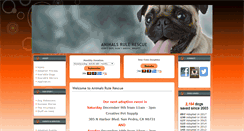 Desktop Screenshot of animalsrule.org
